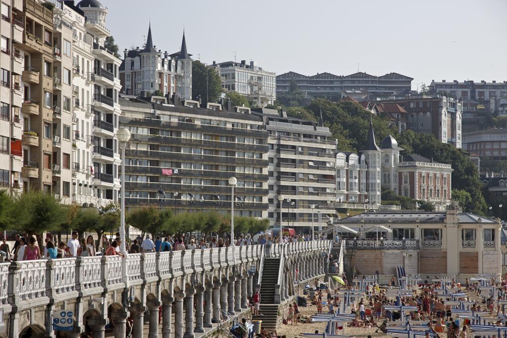 Playa De La Concha 3 Apartment By Feelfree Rentals San Sebastian Bilik gambar